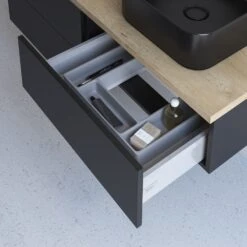 Kronenbach Cube Waschtischkonsole 101 Cm Mit 1 Auszug Und TIP-ON