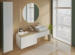 Kronenbach Cube Waschtischkonsole 141 Cm Mit 3 Auszügen Und TIP-ON -Kronenbach kronenbach badmoebel cube waschtischkonsolen 140 cm 10060556