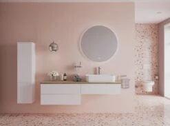 Kronenbach Cube Waschtischkonsole 161 Cm Mit 3 Auszügen Und TIP-ON -Kronenbach kronenbach badmoebel cube waschtischkonsolen 160 cm 10060613