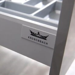 Kronenbach Cube Waschtischkonsole 201 Cm Für 2 Waschtische Mit 6 Auszügen Und TIP-ON -Kronenbach kronenbach badmoebel cube waschtischkonsolen 200 cm 8176015