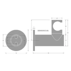 Kronenbach SUPRA 2.0 Brausenhalter Drehbar