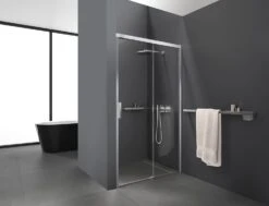 Kronenbach Slide Schiebetür 2-teilig Für Nische, 120 X 200 Cm, Anschlag Rechts -Kronenbach kronenbach duschabtrennungen slide schiebetueren nische 2 9134810