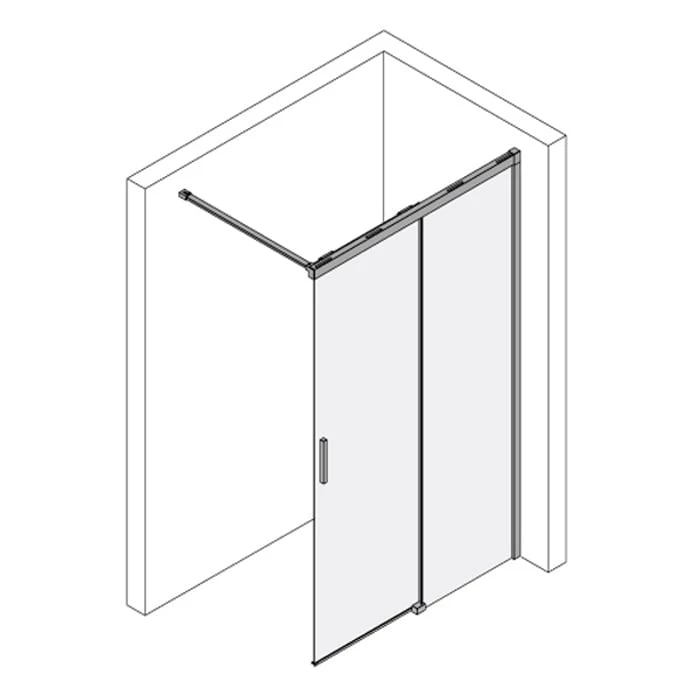 Kronenbach Slide Walk-In Schiebetür 2-teilig, 140 x 200 cm, Anschlag rechts Kronenbach Slide Walk-In Schiebetür 2-teilig, 140 X 200 Cm, Anschlag Rechts -Kronenbach kronenbach duschabtrennungen slide walk schiebetueren 9135065