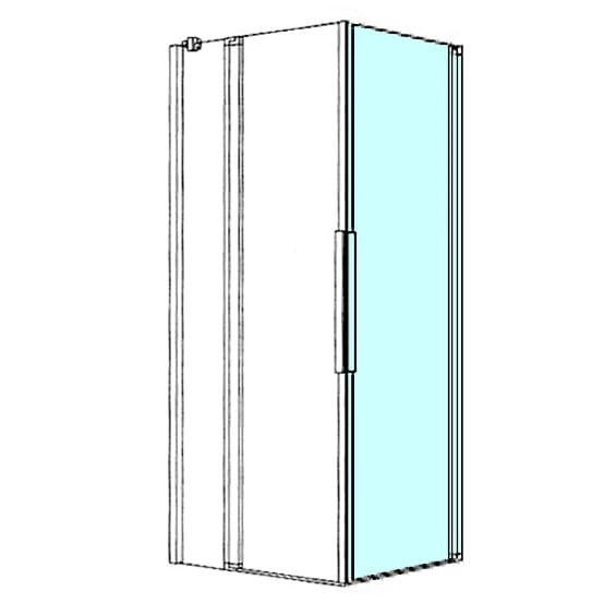 Kronenbach Tube Eckdusche Pendeltür mit Drehpunkt wandseitig, Sondermaß, Schenkel rechts Kronenbach Tube Eckdusche Pendeltür Mit Drehpunkt Wandseitig, Sondermaß, Schenkel Rechts -Kronenbach kronenbach duschabtrennungen tube eckduschen pendeltuer epws 4027763