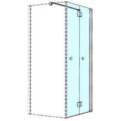 Kronenbach Tube Falttür Für Trennwand, 90 X 200 Cm, Anschlag Rechts 2 Kronenbach Tube Falttür Für Trennwand, 90 X 200 Cm, Anschlag Rechts -Kronenbach kronenbach duschabtrennungen tube faltdusche tfta trennwand 4011185