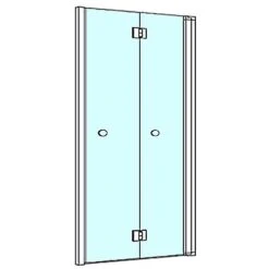 Kronenbach Tube Falttür Für Nische, 80 X 200 Cm, Anschlag Rechts 2 Kronenbach Tube Falttür Für Nische, 80 X 200 Cm, Anschlag Rechts -Kronenbach kronenbach duschabtrennungen tube falttueren ntfa nische 4010933