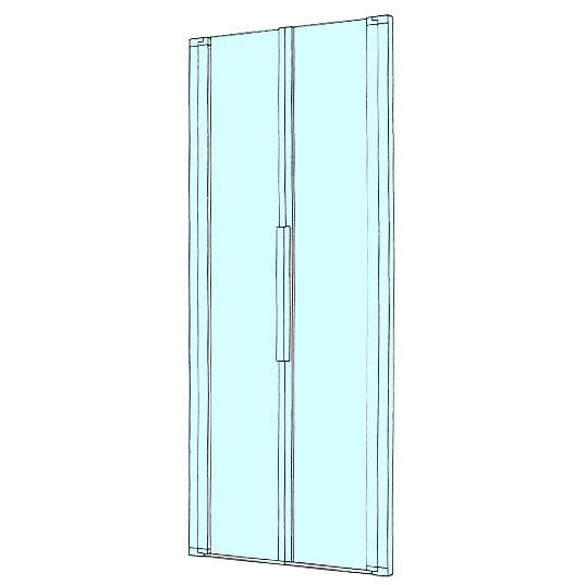 Kronenbach Tube Pendeltür für Nische, 90 x 200 cm Kronenbach Tube Pendeltür Für Nische, 90 X 200 Cm -Kronenbach kronenbach duschabtrennungen tube pendeltuer np2w npwa 4006895