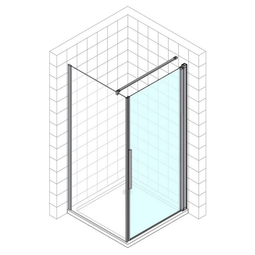Kronenbach Tube Pendeltür für Trennwand, Sondermaß bis 100 cm, Anschlag rechts Kronenbach Tube Pendeltür Für Trennwand, Sondermaß Bis 100 Cm, Anschlag Rechts -Kronenbach kronenbach duschabtrennungen tube pendeltuer tpwa und 4017722