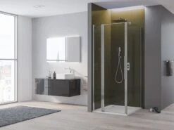 Kronenbach Tube Pendeltür Mit Festelement Für Trennwand, Sondermaß Bis 80 Cm, Anschlag Links 3 Kronenbach Tube Pendeltür Mit Festelement Für Trennwand, Sondermaß Bis 80 Cm, Anschlag Links -Kronenbach kronenbach duschabtrennungen tube pendeltuer tpwa und 4212895