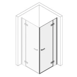 Kronenbach Turn Eckdusche Pendeltür 2-teilig, 140 X 200 Cm, Schenkel Rechts 3 Kronenbach Turn Eckdusche Pendeltür 2-teilig, 140 X 200 Cm, Schenkel Rechts -Kronenbach kronenbach duschabtrennungen turn eckduschen pendeltuer schenkel 6019021