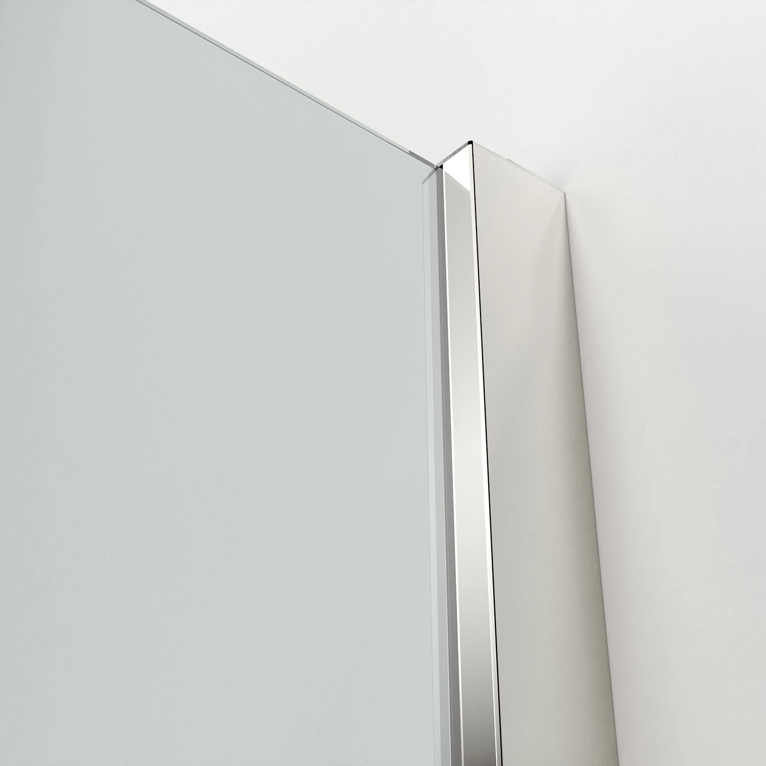 Kronenbach Turn Walk-In Trennwand, 90 X 200 Cm, Anschlag Rechts