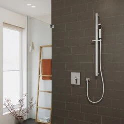 Kronenbach Neura 2.0 Duschsystem Unterputz Mit Einhebelmischer, Eckig