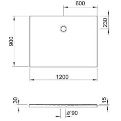 Kronenbach Cube Mineralguss-Duschwanne 120 X 90 Cm Mit Antislip 3 Kronenbach Cube Mineralguss-Duschwanne 120 X 90 Cm Mit Antislip -Kronenbach kronenbach duschwannen cube mineralguss 120 x 4038613