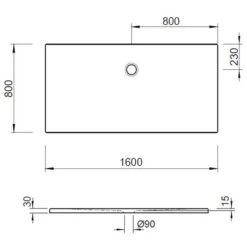 Kronenbach Cube Mineralguss-Duschwanne 160 X 80 Cm Mit Antislip 3 Kronenbach Cube Mineralguss-Duschwanne 160 X 80 Cm Mit Antislip -Kronenbach kronenbach duschwannen cube mineralguss 160 x 4038625