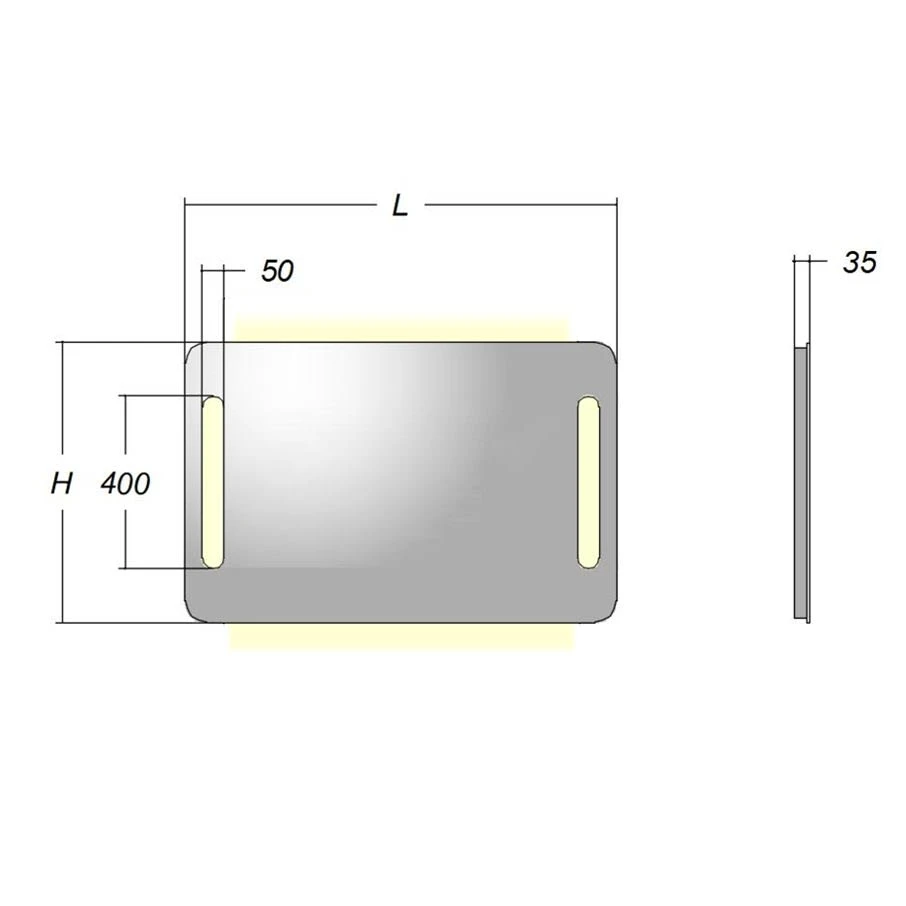 Kronenbach Dream Lichtspiegel 70 x 85 cm mit Spiegelheizung Kronenbach Dream Lichtspiegel 70 X 85 Cm Mit Spiegelheizung -Kronenbach kronenbach lichtspiegel dream 70 x 85 7004295