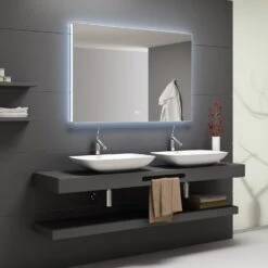 Kronenbach Night Lichtspiegel 100 X 80 Cm Mit LED-Beleuchtung