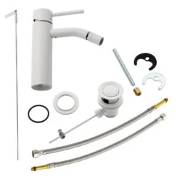 Kronenbach Lima 2.0 White Bidet-Einhebelmischer -Kronenbach kronenbach lima 2 white bidet einhebelmischer 4161647