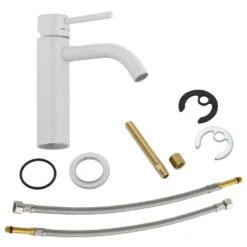 Kronenbach Lima 2.0 White Waschtischeinhebelmischer Ohne Ablaufgarnitur -Kronenbach kronenbach lima 2 white waschtisch waschtischeinhebelmischer 4145115