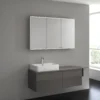Kronenbach Cube Spiegelschrank 130 X 80 Cm Mit Umlaufender LED-Beleuchtung, Aufputz