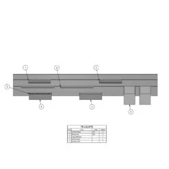 Kronenbach Cube Ordnungssystem Für Spiegelschrank 100 Cm Mit 2 Drehtüren -Kronenbach kronenbach spiegelschraenke zubehoer ordnungssystem spiegelschrank cube 6214519