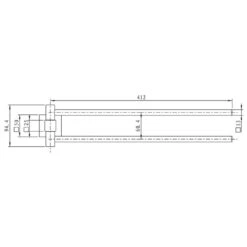 Kronenbach Quara Handtuchhalter Zweiarmig