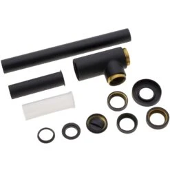 Kronenbach Design-Siphon Rund -Kronenbach kronenbach universalartikel ablauftechnik lima 2 black 4012214