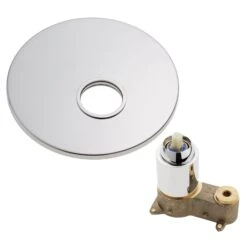 Kronenbach Unterputz-Brausearmatur Sonderfarbset 2.0, Zur Verwendung Bei Falsch Angeschlossenem Unterputzkörper